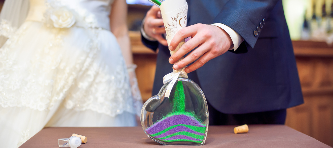 Homokceremóniára dekorhomok