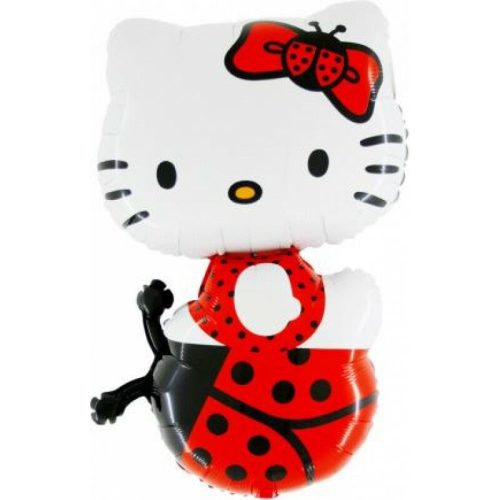 Katicás Hello Kitty fólia lufi