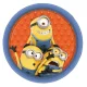Minion parti tányér