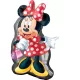 Pöttyös ruhás minnie egér fólia lufi