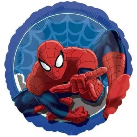 Kék hero pókember fólia lufi