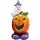Halloween tök dekoráció levegős fólia lufi figura