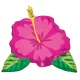 Hibiszkusz virág fólia lufi