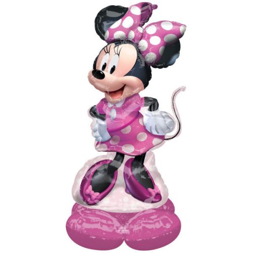 Minnie egér levegős fólia lufi figura