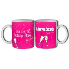 Lánybúcsú emlékére bögre
