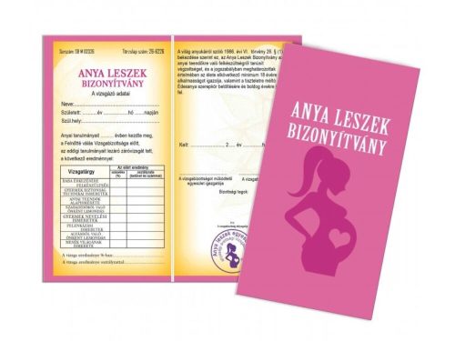 Anya leszek bizonyítvány