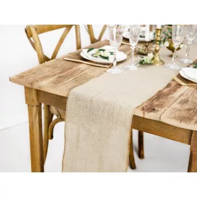 Barna juta zsákvászon tekercs 28 cm