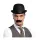 Fekete gentleman bajusz