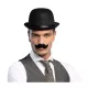 Fekete gentleman bajusz