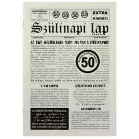 Vicces újság 50 szülinapra
