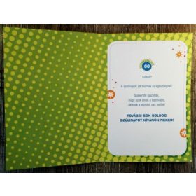 Prízmás 60 szülinapi képeslap