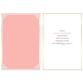 Virágos 60 szülinapi képeslap