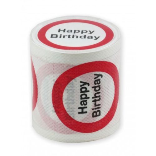 Happy birthday wc papír