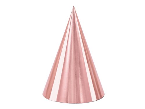 Rose gold csákó 6 db