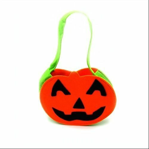 Filc halloween tök cukorka gyűjtő