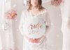 Rose gold fehér bride to be fólia lufi