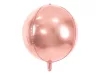 Rose gold gömb fólia lufi 40 cm