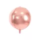 Rose gold gömb fólia lufi 40 cm