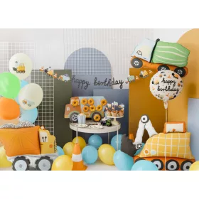 Narancs dömper fólia lufi