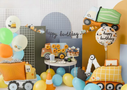 Narancs dömper fólia lufi