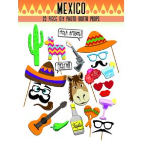 Fotósarok kellékek mexicoi témában