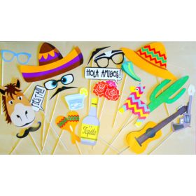 Fotósarok kellékek mexicoi témában