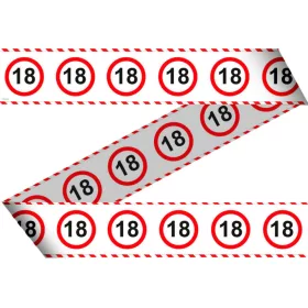 18 szülinapi kordonszalag 15 m