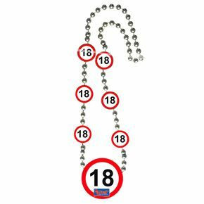 Sebességkorlátozó 18. szülinapi nyaklánc