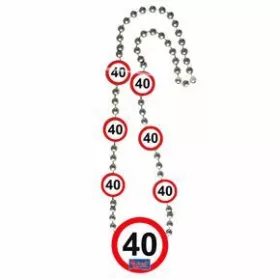 Sebességkorlátozó 40. szülinapi nyaklánc