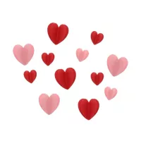 Valentin napi dekoráció