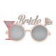 Koktélpoharas-gyűrűs bride party szemüveg
