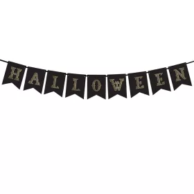 Fekete-arany halloween felirat