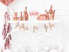 Rose gold miss to mrs felirat