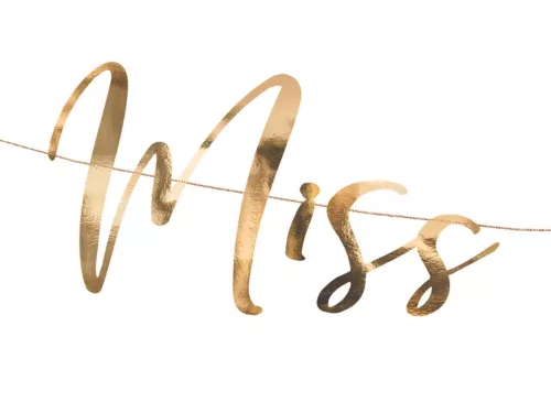 Rose gold miss to mrs felirat