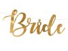 Gyűrűs arany bride to be felirat