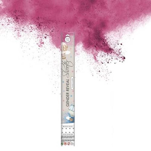 Rózsaszín holi por ágyú 40 cm