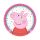Peppa malac papír tányér 8 db