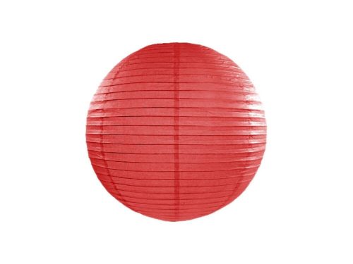 Piros lampion 25 cm