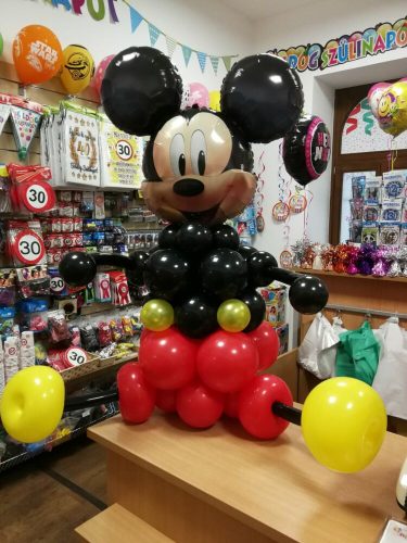 Mickey egér ülő lufi figura