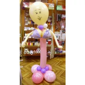 Szexi lány lufi figura