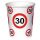 30. szülinapi sebességkorlátozó papír pohár 6 db