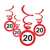 20. szülinapi dekoráció