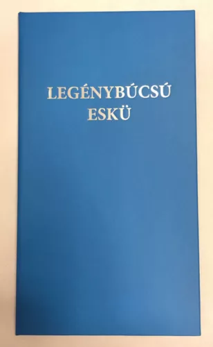 Kék legénybúcsú eskü