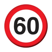 60. szülinapi dekoráció