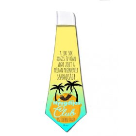 Pálmafás nyugdíjas club vicces nyakkendő