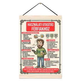 Vicces oklevél használati utasítás férfiakhoz