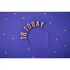Arany 18 szülinapi hajpánt