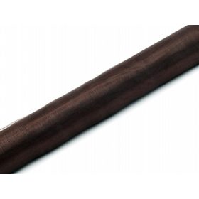 Barna organza anyag 36 cm