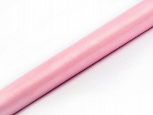 Babarózsaszín organza anyag 36 cm