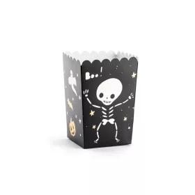Halloween figurás popcorn doboz 6 db